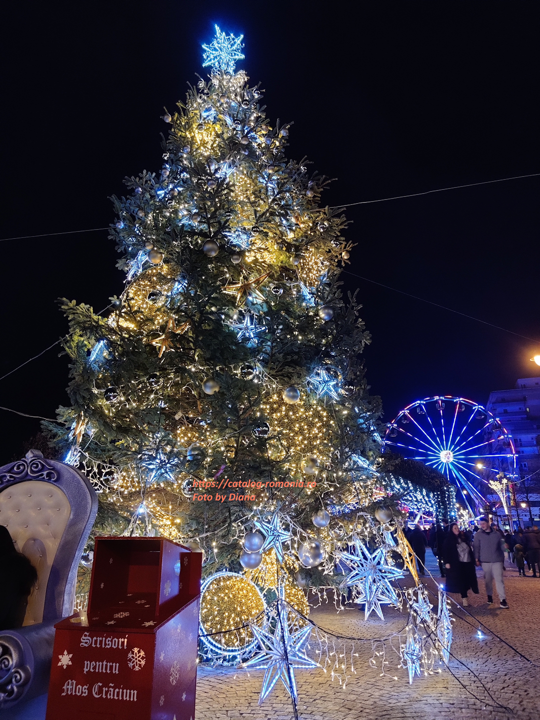 Targul de Craciun din Iasi cu Diana
